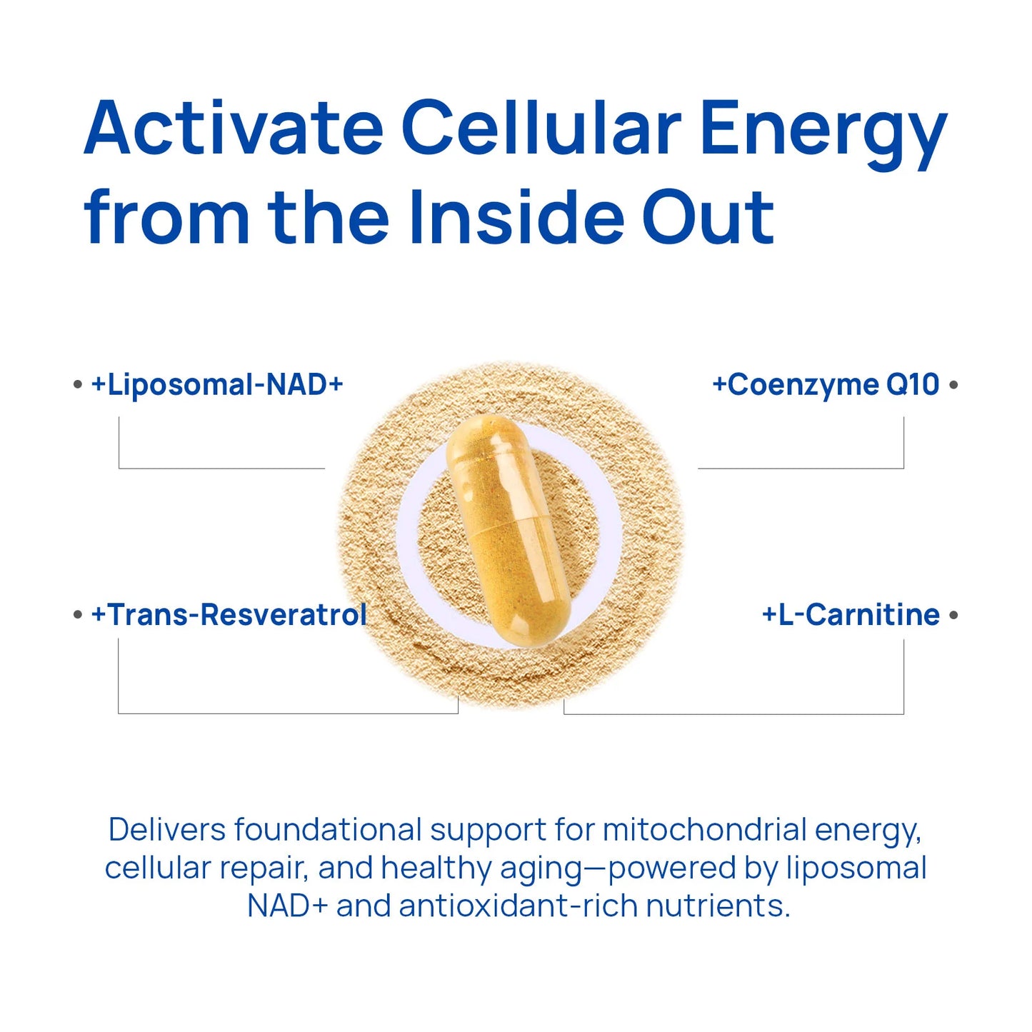 NAD+ Supplement for Men