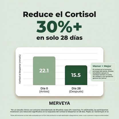 Rhodiola Rosea – Cortisol Alto. Energía Baja. Esto lo Cambia.