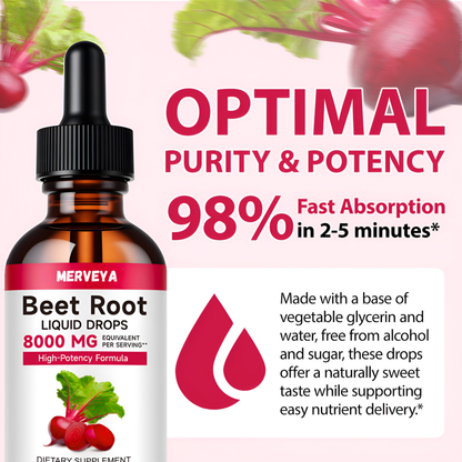 100% Organic Beetroot Drops
