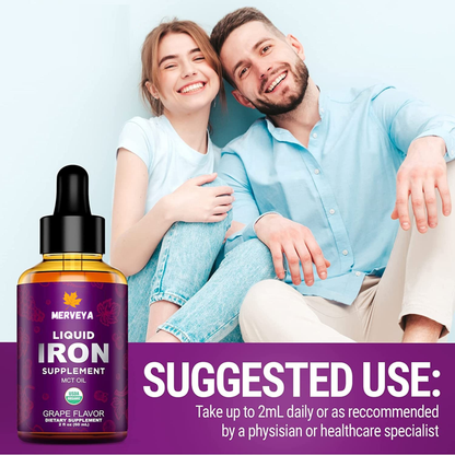 100% Organic Iron Drops